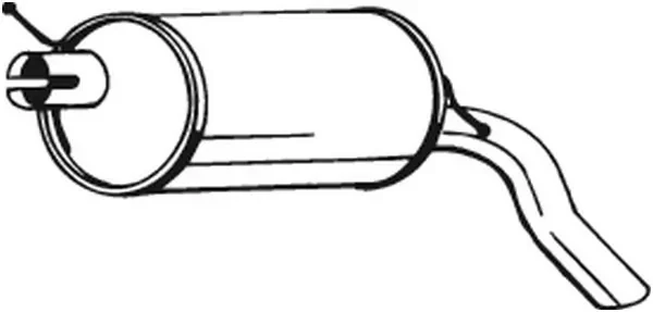 Глушитель задний 233387 Bosal
