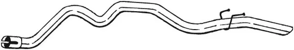 Глушитель задний 489261 Bosal