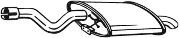 Глушитель задний BMW 5 E39