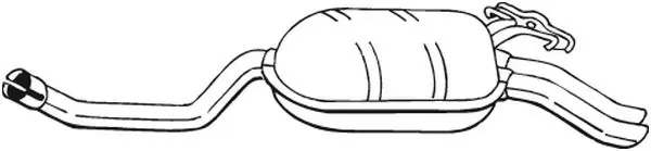 Глушитель задний 175339 Bosal