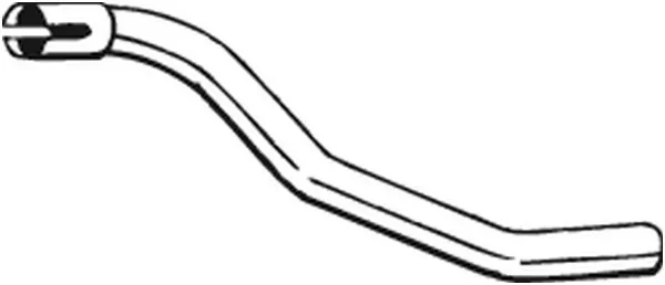  Передняя часть глушителя Mercedes Bus 207-310 