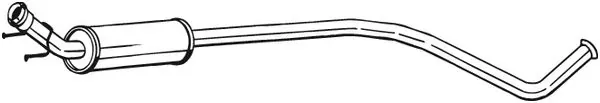 Выхлопная труба 287287 Bosal