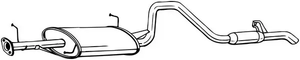 Глушитель задний 286059 Bosal