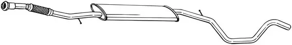 Глушитель задний 294003 Bosal