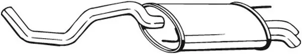 Глушитель задний 233537 Bosal