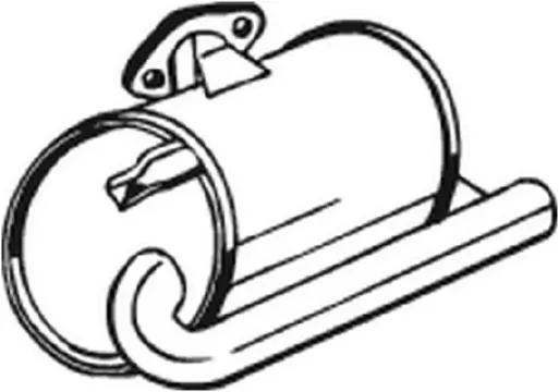 Глушитель задний 229683 Bosal