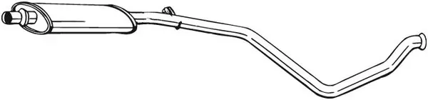 Глушитель задний 282795 Bosal