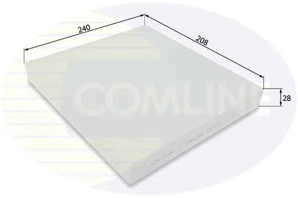 Фильтр салона EKF416 Comline