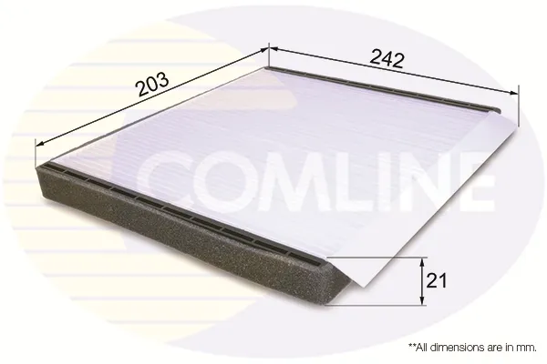 Фильтр салона EKF203 Comline