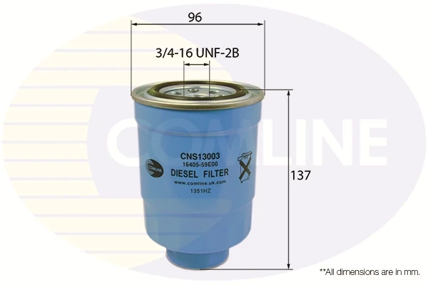 Топливный фильтр CNS13003 Comline