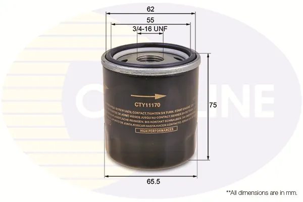 Масляный фильтр CTY11170 Comline