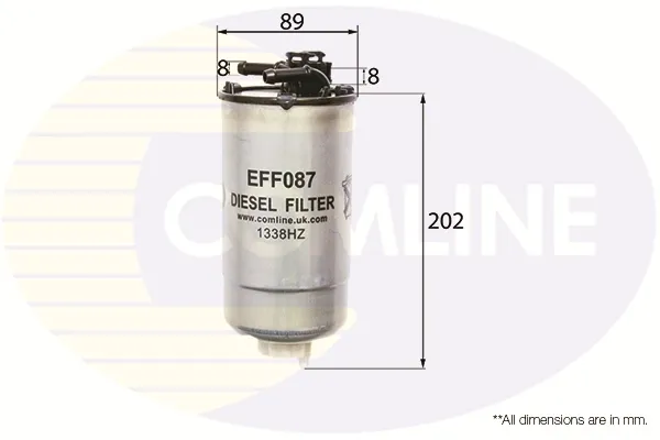 Топливный фильтр EFF087 Comline