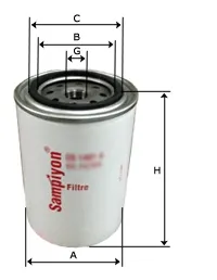 Топливный фильтр CS1673M Sampiyon
