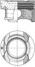 Поршень на 1 цилиндр 40853600 Kolbenschmidt
