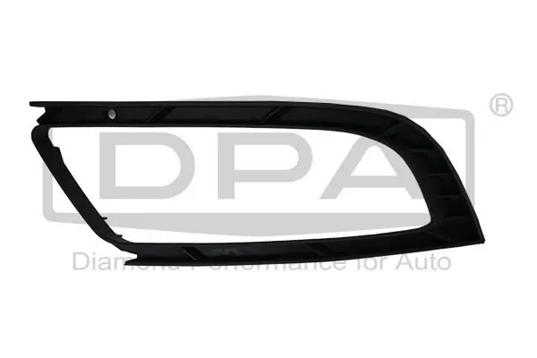 Ободок (окантовка) фары противотуманной левой 3T0807681 Diamond/DPA