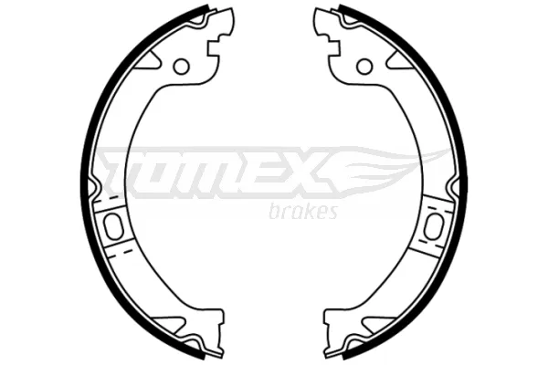 Колодки ручника TX2226 Tomex