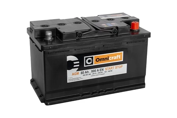 Автоакумулятор Омнікрафт 80 А/г 12 В (2402381)
