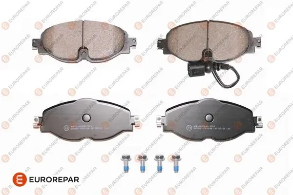 Передние тормозные колодки 1639374980 Eurorepar