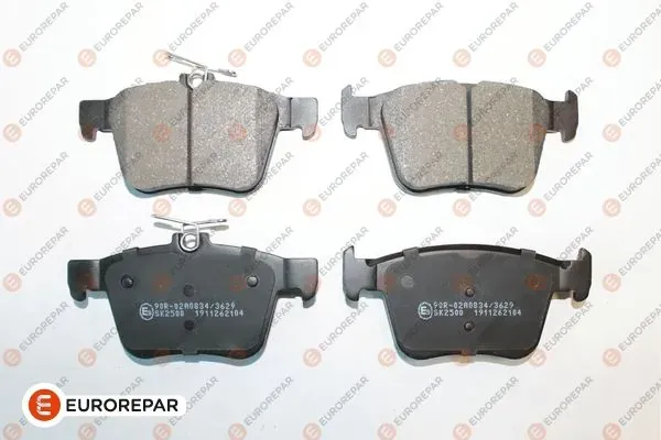Задние тормозные колодки 1681162280 Eurorepar