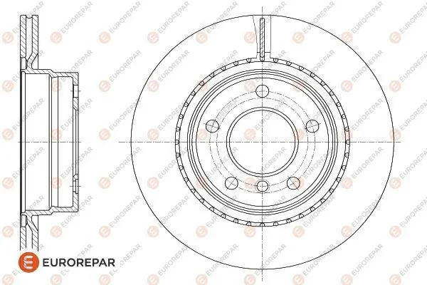 Тормозные диски 1618888480 Eurorepar