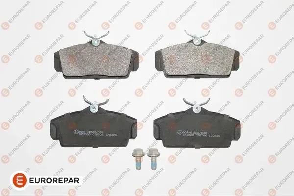 Передние тормозные колодки 1617266480 Eurorepar