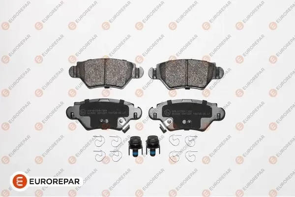 Задние тормозные колодки 1617255080 Eurorepar