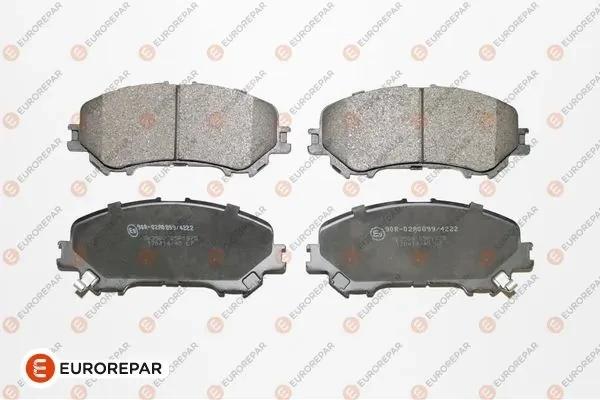 Передние тормозные колодки 1667814380 Eurorepar