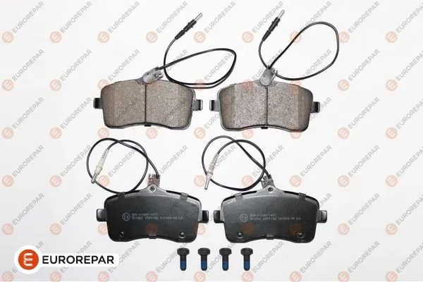 Передние тормозные колодки 1617259480 Eurorepar
