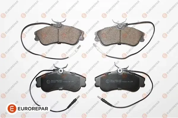 Передние тормозные колодки 1617254480 Eurorepar