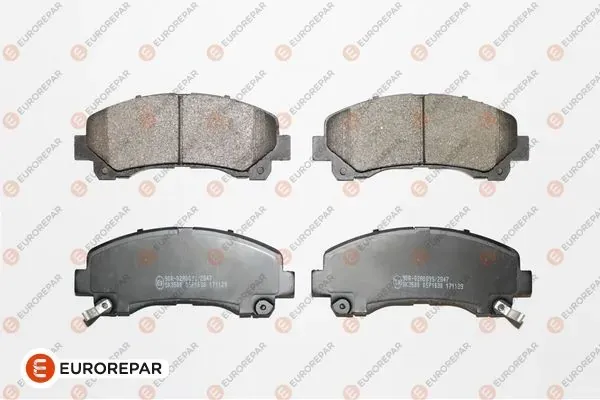 Передние тормозные колодки 1667815780 Eurorepar