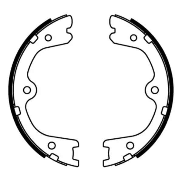Колодки ручника C01062ABE ABE