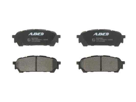 Задние тормозные колодки C27003ABE ABE