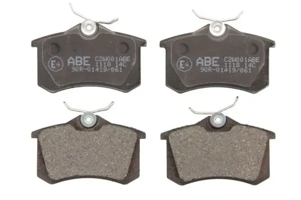 Задние тормозные колодки C2W001ABE ABE