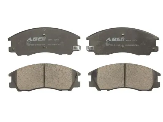 Передние тормозные колодки C10512ABE ABE