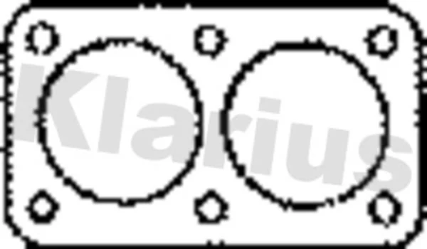 Прокладка глушителя 410228 Klarius