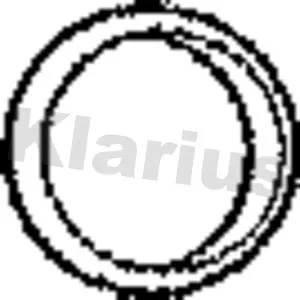 Прокладка глушителя монтажная 410318 Klarius
