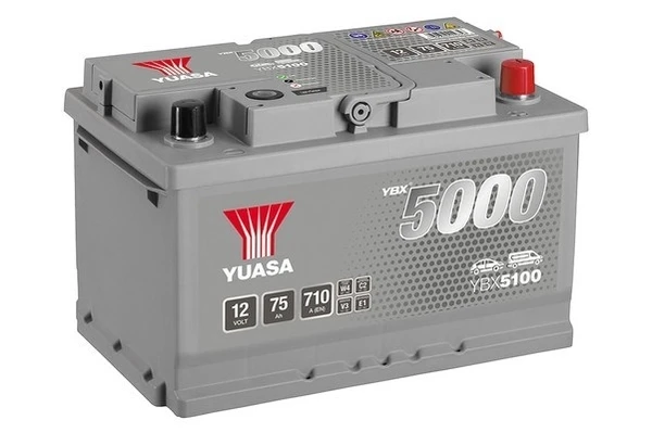 Аккумулятор автомобильный Юаса 75 А/ч 12 В (YBX5100)