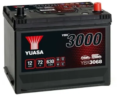 Авто акумулятор Юаса 70 А/г 12 В (YBX3068)