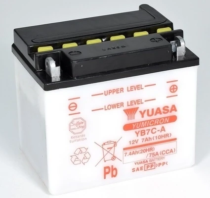 Автомобільний акумулятор Юаса 8 А/г 12 В (YB7CA)