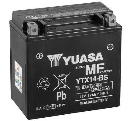 Аккумулятор YTX14BS Yuasa