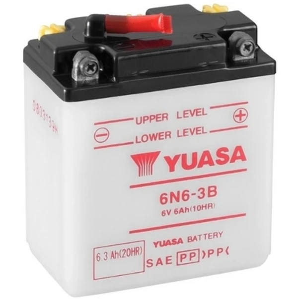 Автомобільний акумулятор Юаса 6.3 А/г 6 В (6N63B)