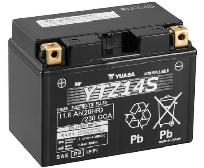 Акумулятор Юаса 11 А/г 12 В (YTZ14S)