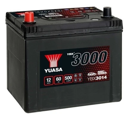 Акумулятор Юаса 60 А/г 12 В (YBX3014)