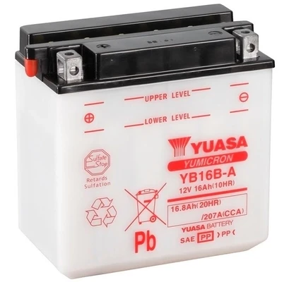 Акумулятор Юаса 16.8 А/г 12 В (YB16BA)