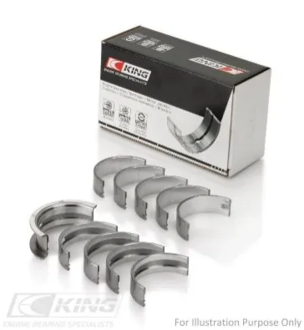 Вкладыши коленвала коренные, комплект, 2-й ремонт (+0,50) 2102026902 Hyundai/Kia