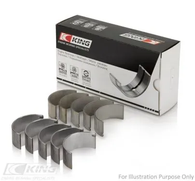 Шатунные вкладыши коленвала комплект, 2-й ремонт King CR522XA05