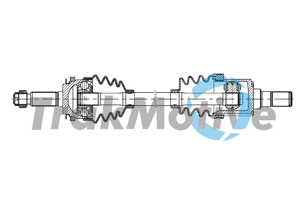 Левая полуось 301914 Trakmotive/Surtrack
