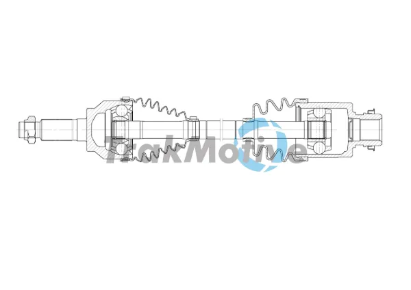 Правая полуось 302060 Trakmotive/Surtrack