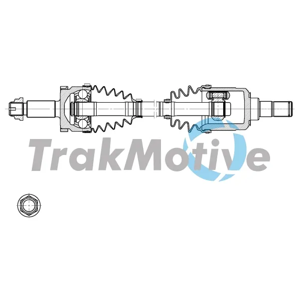 Левая полуось 302141 Trakmotive/Surtrack
