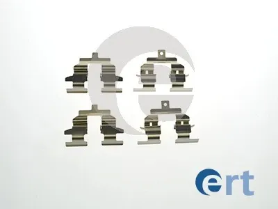 Комплект пружинок крепления дисковых колодок задних 420173 ERT